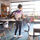 GoFit 3 3 qt. Backpack Vacuum with Two-Piece Wand and Xover Floor Tool 