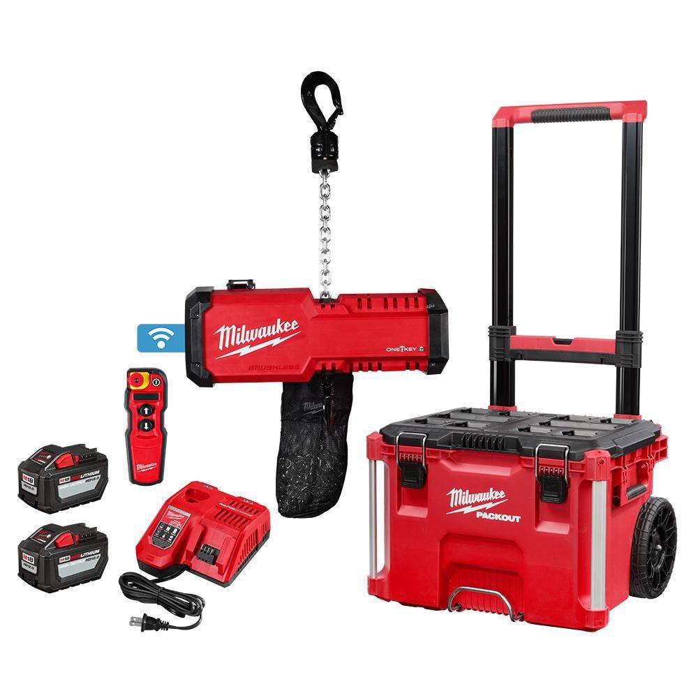 Compact 1-Ton Chain Hoist with ONE-KEY™ 