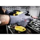 15G Foam Nitrile Coated Gloves, Nylon/Spandex Shell, L 