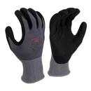 15 Ga Blended Nylon and Spandex Shell Gloves in Black 