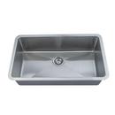 31.22X18.15X9 18 GAUGE SINGLE BOWL UNDERMOUNT BUILDER STAINLESS STEEL KITCHEN SINK 