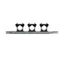 Adjustable Pipe Support Bracket with 9-16 in. Extension - 3 Glide Clamps (Less Screws) 