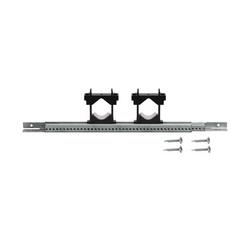 Adjustable Pipe Support Bracket with 9-16 in. Extension - 2 Glide Clamps (Screws Included)