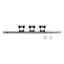 Adjustable Pipe Support Bracket with 14-26 in. Extension - 3 Glide Clamps (Screws Included)