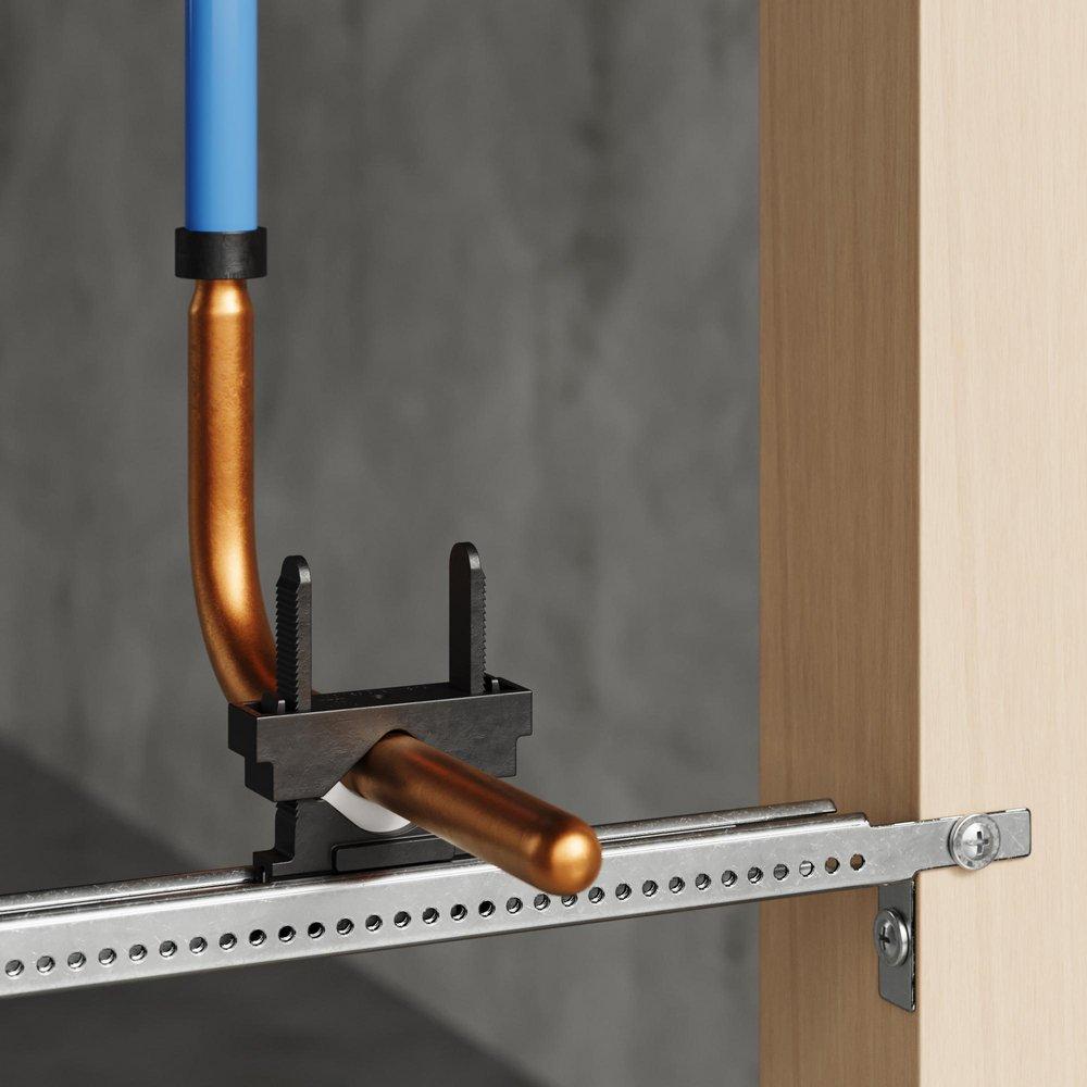 Bracket and Screws for 14-26 in. Adjustable Pipe Support Bracket 