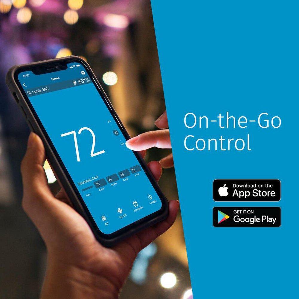 1H/1C, 2H/1C Smart Programmable Thermostat 