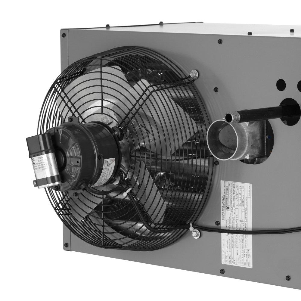 100k BTU - Unit Heater - LP - 80% Thermal Efficiency - Power Vented - Aluminized Steel Heat Exchanger 