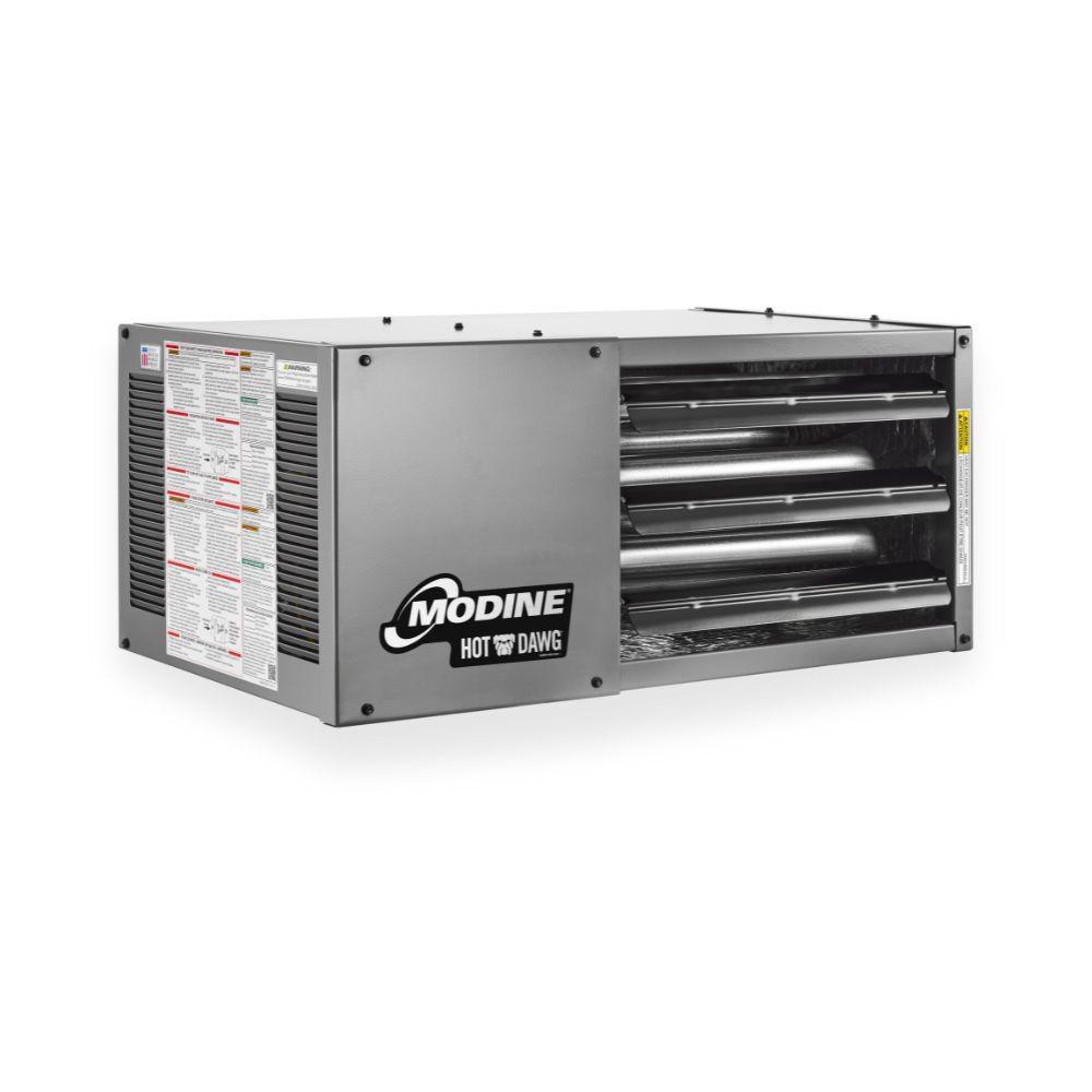 45k BTU - Unit Heater - LP - 80% Thermal Efficiency - Power Vented - Aluminized Steel Heat Exchanger 