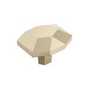 1-5/8 in. Cabinet Knob in Golden Champagne