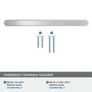Amerock Polished Chrome 6-5/16 in. Center-to-Center Pull 