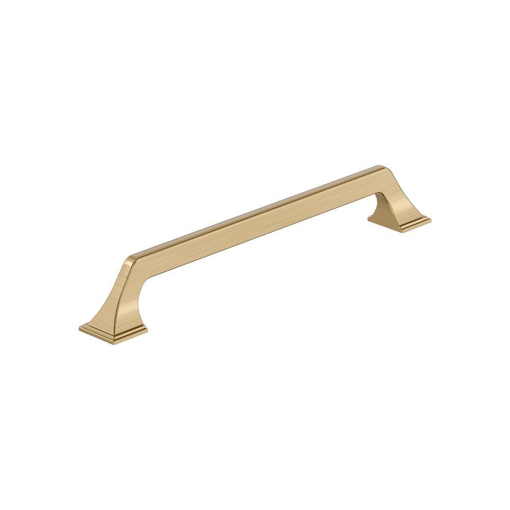 EXCEED 7-9/16 INCH  192MM  CENTER-TO-CENTER CHAMPAGNE BRONZE CABINET PULL CHBR 
