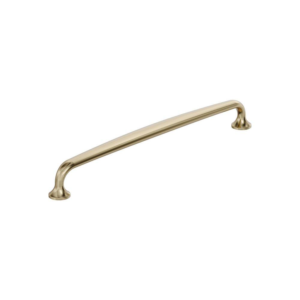 Amerock Golden Champagne 7-9/16 in. Center-to-Center Pull 