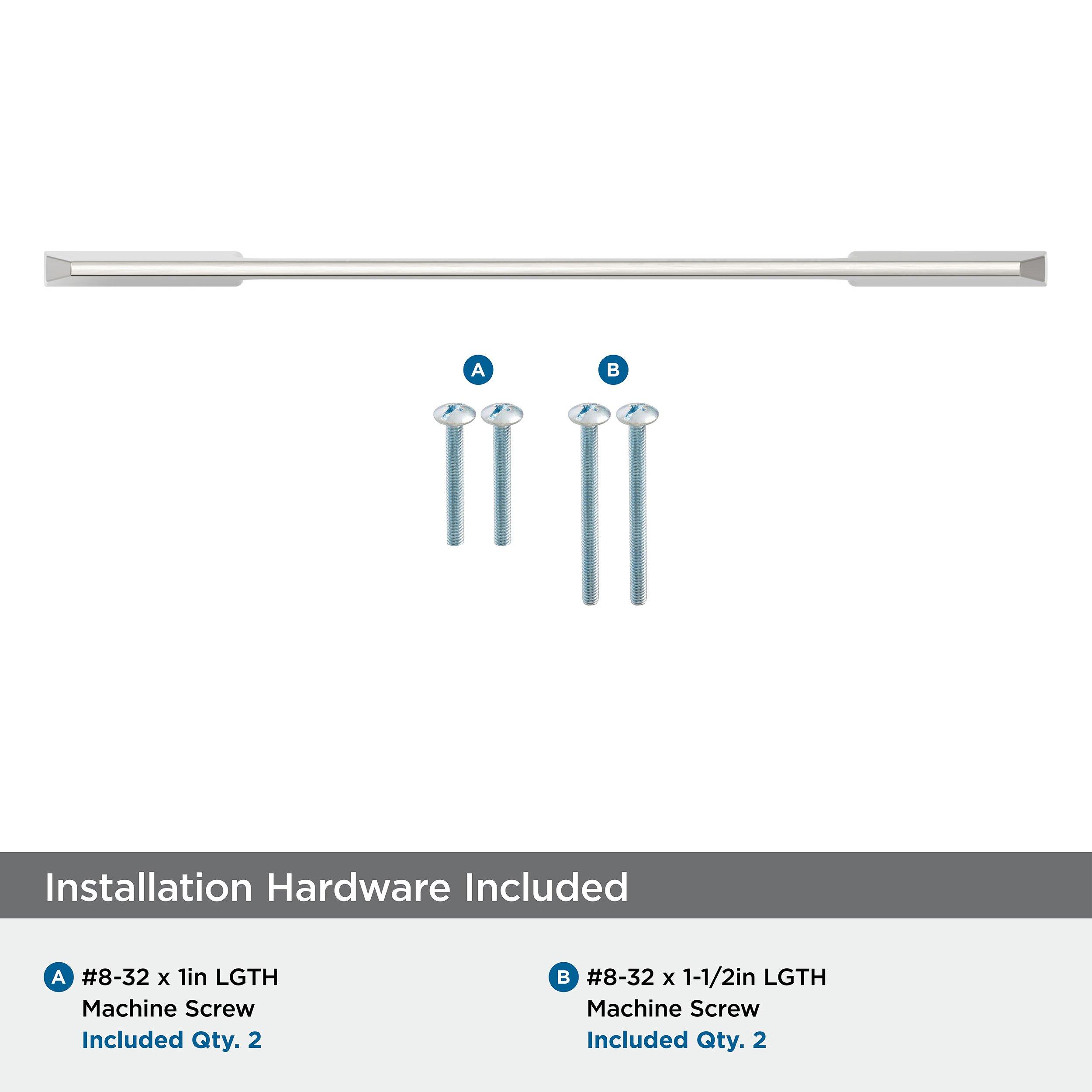 Amerock Satin Nickel 6-5/16 in. Center-to-Center Pull 