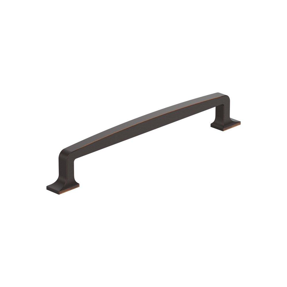 WESTERLY 7-9/16 INCH  192MM  CENTER-TO-CENTER OIL-RUBBED BRONZE CABINET PULL ORBR 