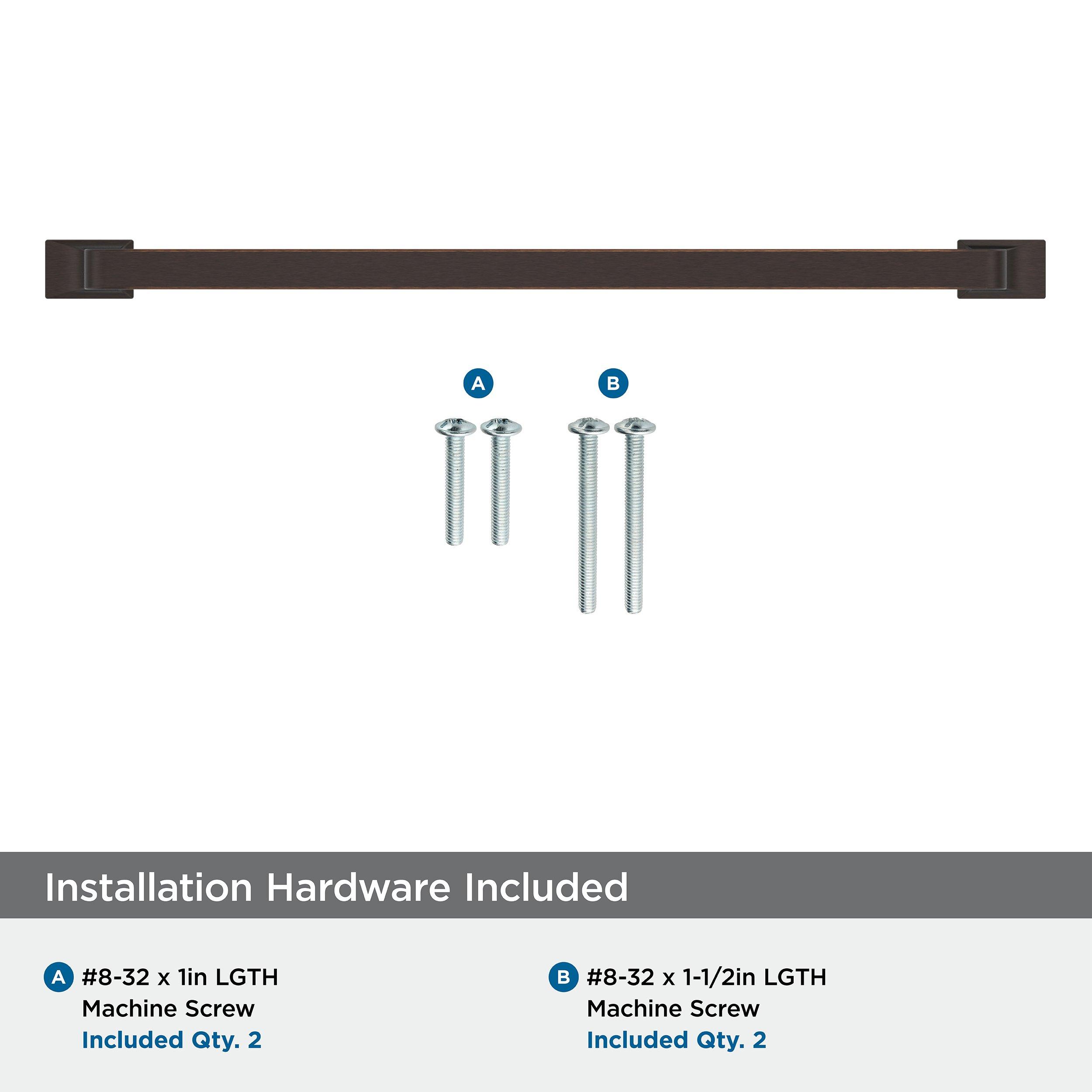 Amerock Oil Rubbed Bronze 10-1/16 in. Center-to-Center Pull 