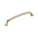 REVITALIZE 10-1/16 INCH  256MM  CENTER-TO-CENTER GOLDEN CHAMPAGNE CABINET PULL GOCH 