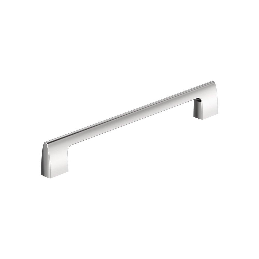 RIVA 8-13/16 INCH  224MM  CENTER-TO-CENTER POLISHED CHROME CABINET PULL CP 