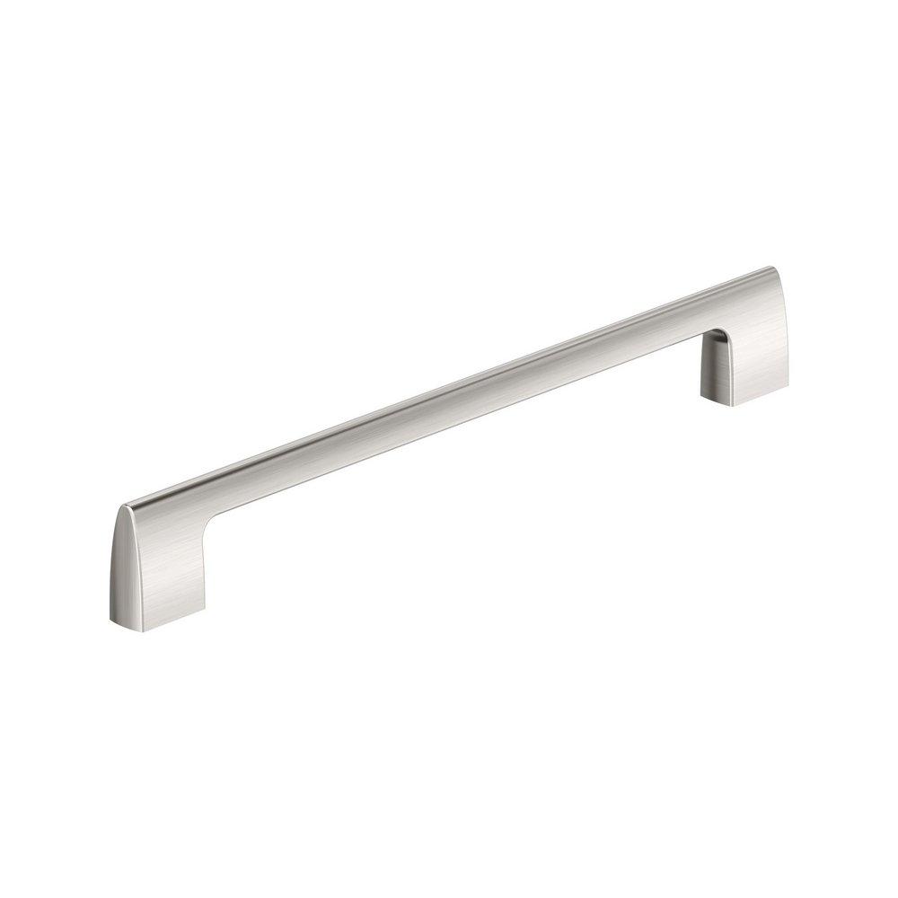 Amerock Satin Nickel 10-1/16 in. Center-to-Center Bar Pull 