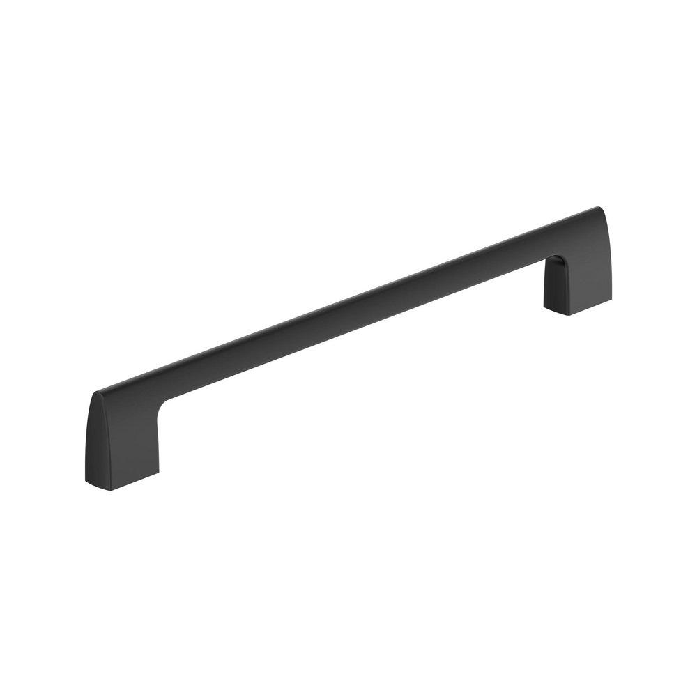 RIVA 10-1/16 INCH  256MM  CENTER-TO-CENTER MATTE BLACK CABINET PULL MABL 