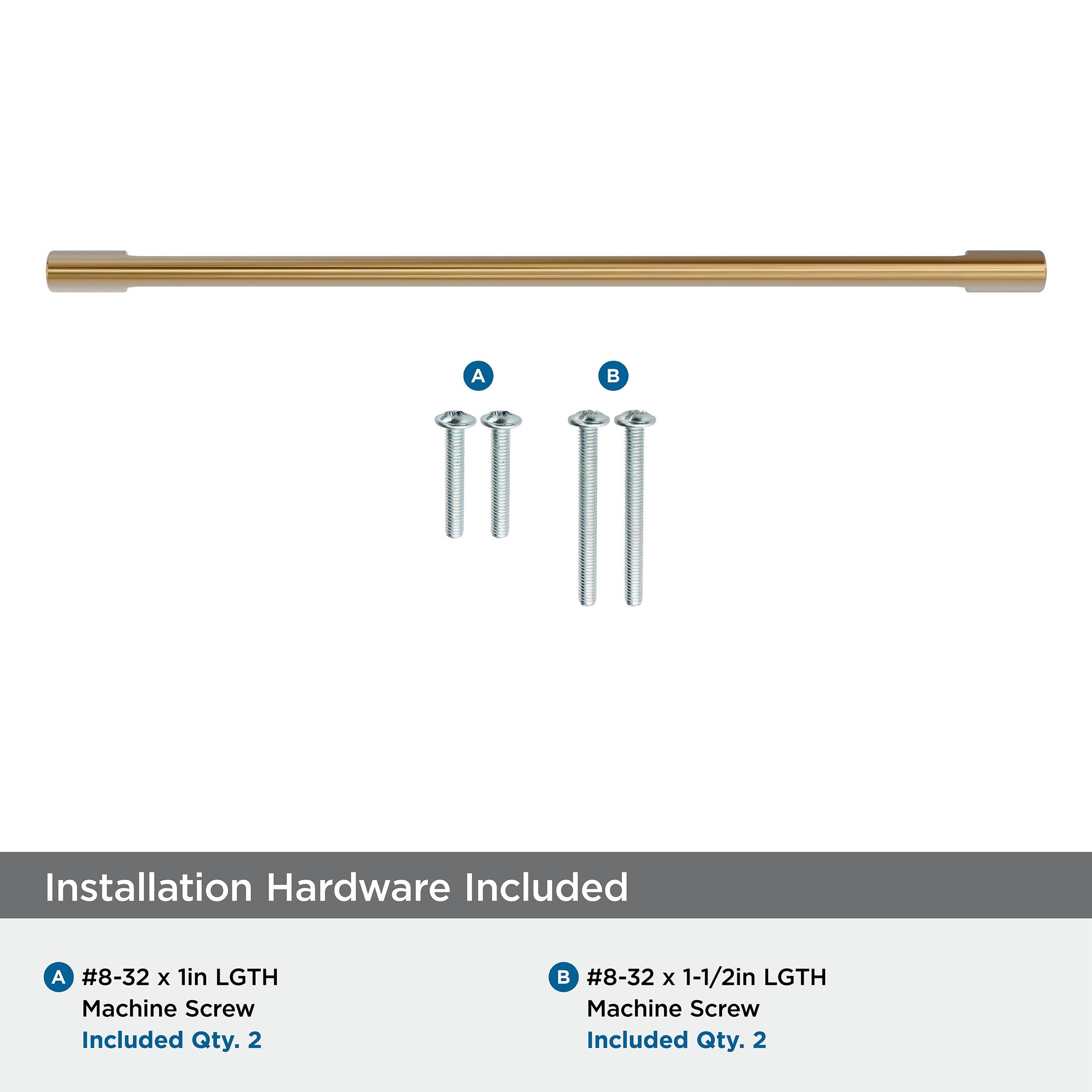 RIVA 12-5/8 INCH  320MM  CENTER-TO-CENTER CHAMPAGNE BRONZE CABINET PULL CHBR 