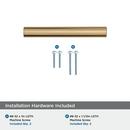 Amerock Champagne Bronze 3 in. Center-to-Center Bar Pull 