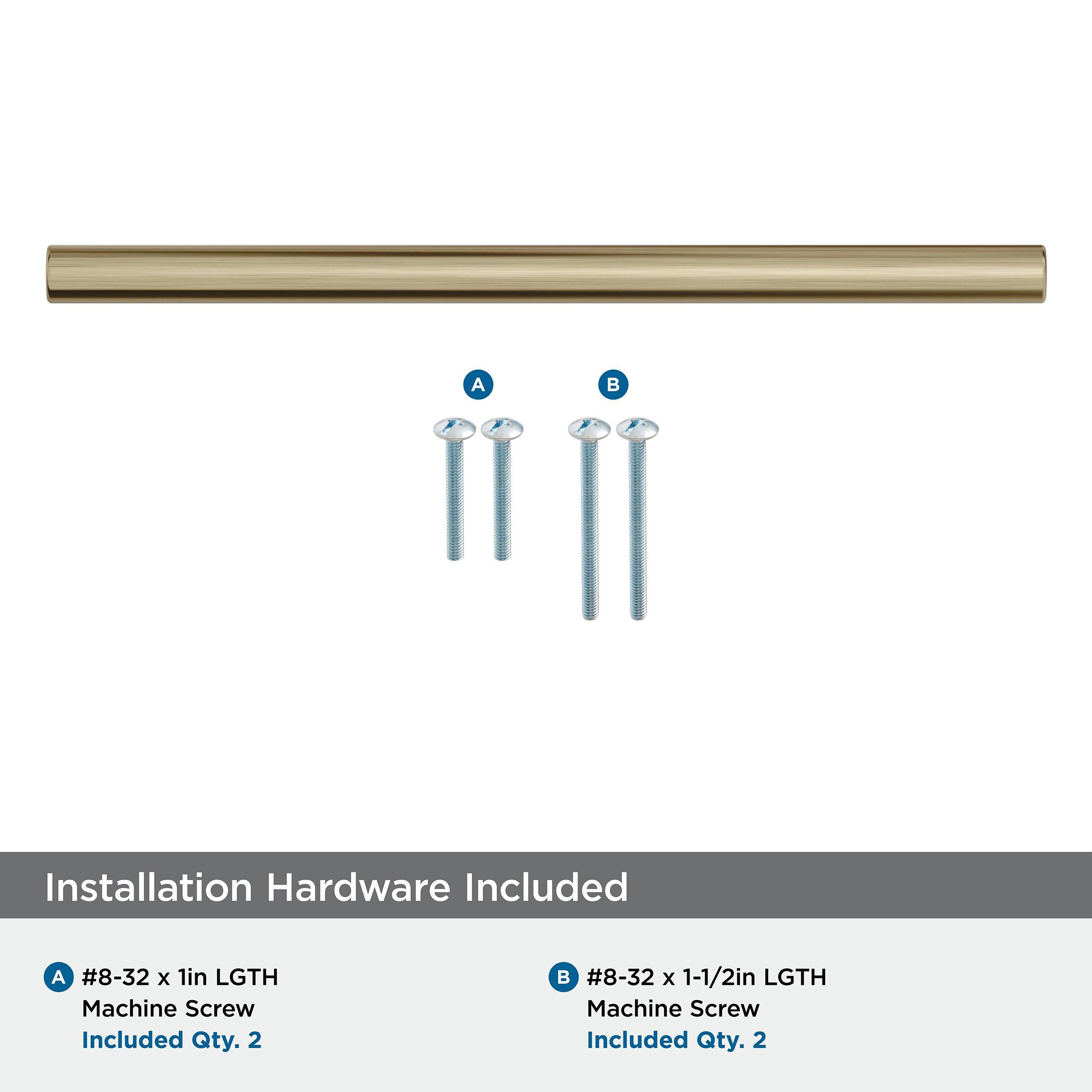 VERSA 7-9/16 INCH  192MM  CENTER-TO-CENTER GOLDEN CHAMPAGNE CABINET PULL GOCH 