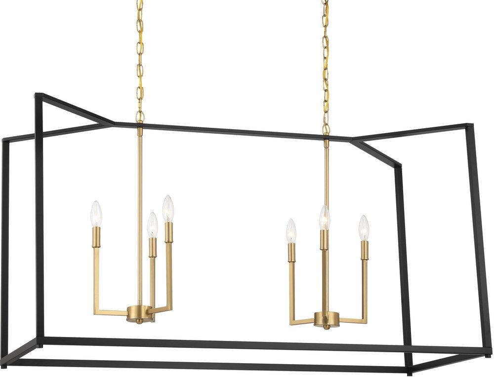 6-Light Island Light Fixture 