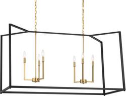 6-Light Island Light Fixture