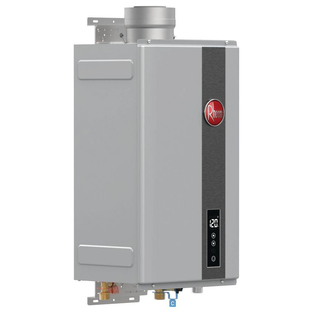 Rheem Indoor Non-Condensing Natural Gas Tankless Water Heater 