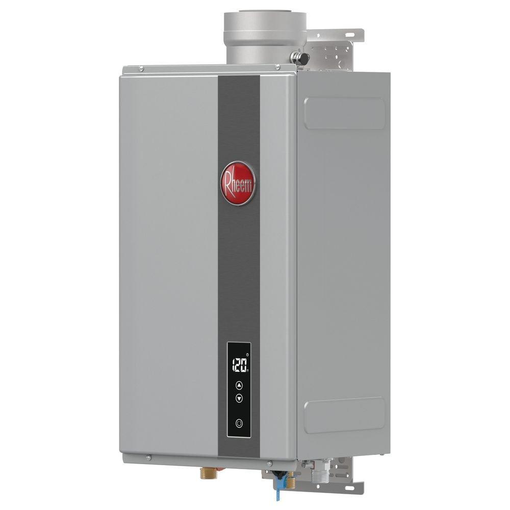 Rheem Indoor Non-Condensing Natural Gas Tankless Water Heater 