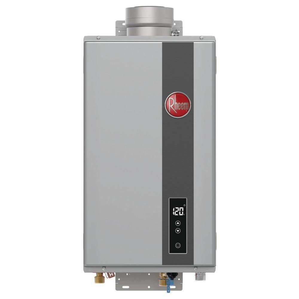 Rheem Indoor Non-Condensing Natural Gas Tankless Water Heater 