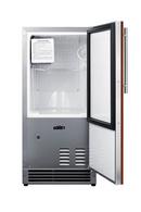 15 in. 25 lb Undercounter Icemaker - Panel Ready 