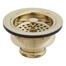 Basket Strainer in Polished Brass