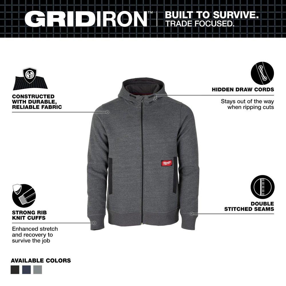 *CVR* GRIDIRON FULL-ZIP HOODIE 