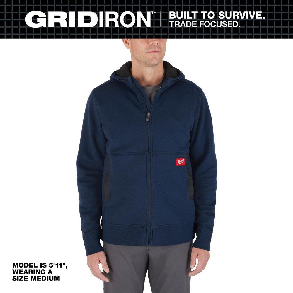 *CVR* GRIDIRON FULL-ZIP HOODIE 