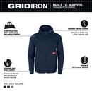 *CVR* GRIDIRON FULL-ZIP HOODIE 