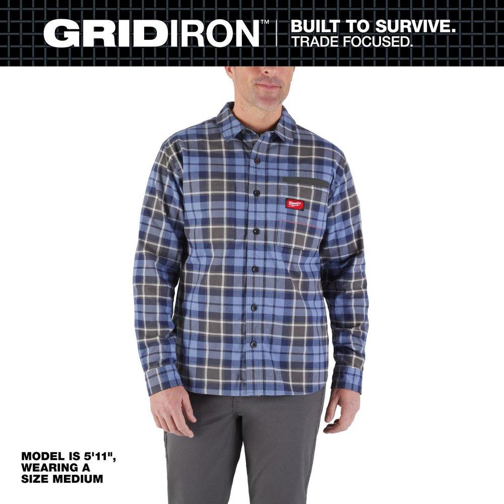 *CVR* GRIDIRON FLANNEL SHIRT 