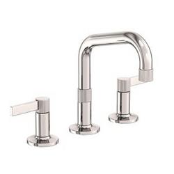 Two Handle Widespread Bathroom Sink Faucet in Polished Nickel - PVD