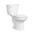 1.28 gpf Round Two Piece Complete Toilet in White (Seat, Wax Ring & Closet Bolts Included) 