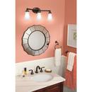 Moen Oil Rubbed Bronze Two Handle Widespread Bathroom Sink Faucet (Valve Included) 
