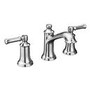 Moen Chrome Two Handle Widespread Bathroom Sink Faucet (Valve Included)