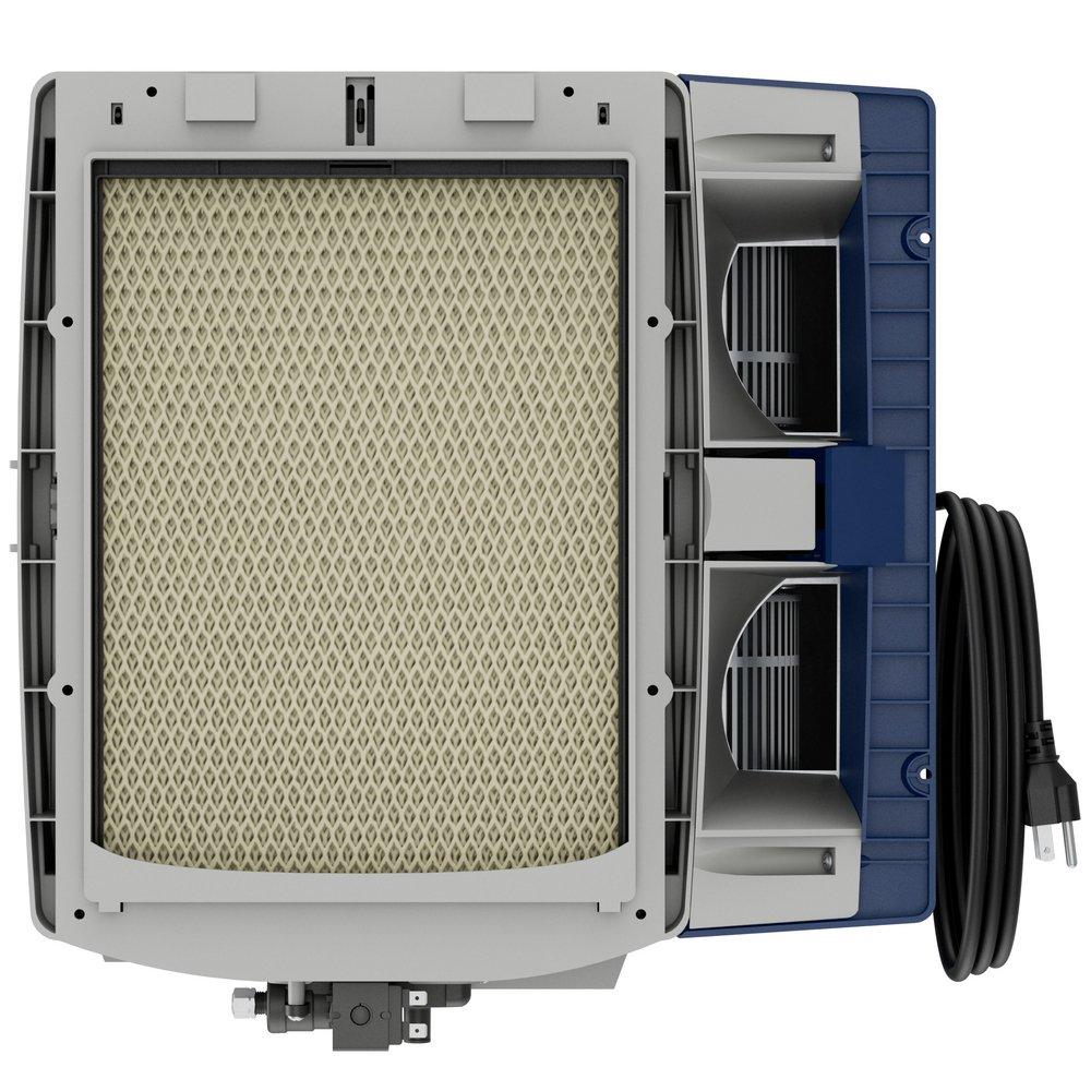 21 gpd Fan-Powered Evaporative Humidifier - Automatic Control 