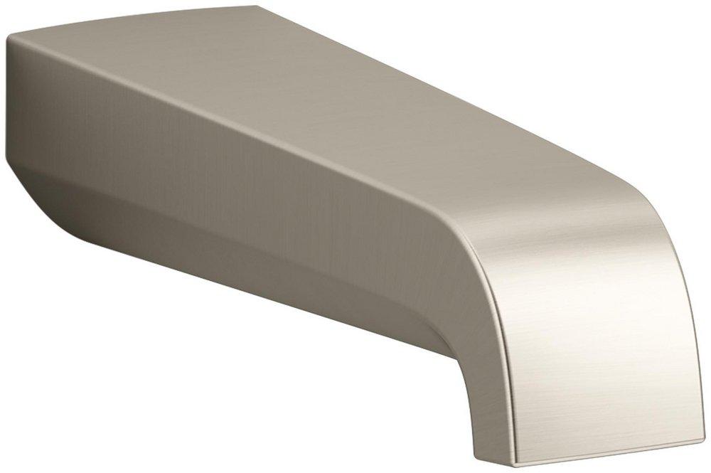 Wall-Mount Tub Spout in Vibrant Brushed Nickel 