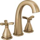 Two Handle Widespread Bathroom Sink Faucet in Lumicoat Champagne Bronze