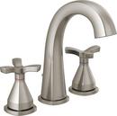 Two Handle Widespread Bathroom Sink Faucet in Lumicoat Stainless