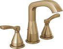 Two Handle Widespread Bathroom Sink Faucet in Lumicoat Champagne Bronze