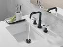 DELTA NICOLI TWO HANDLE WIDESPREAD BATHROOM FAUCET 