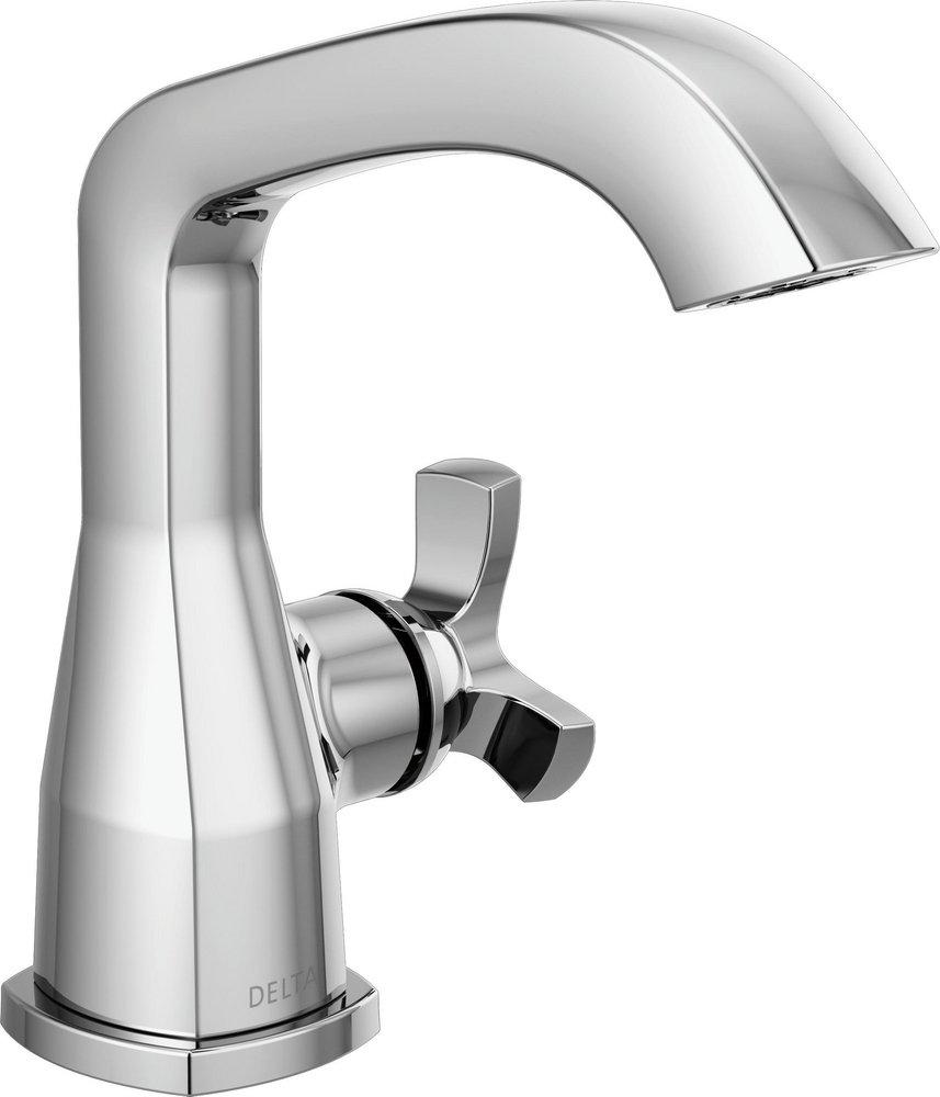 DELTA STRYKE SINGLE HANDLE BATHROOM FAUCET 
