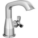 Single Handle Monoblock Bathroom Sink Faucet in Lumicoat Chrome 