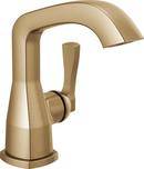 Single Handle Monoblock Bathroom Sink Faucet in Lumicoat Champagne Bronze